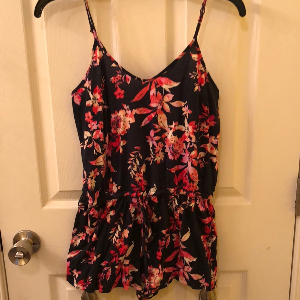 Aeropostale Floral Romper